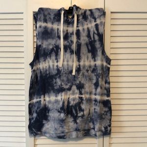 Forever 21 Sleeveless hooded top